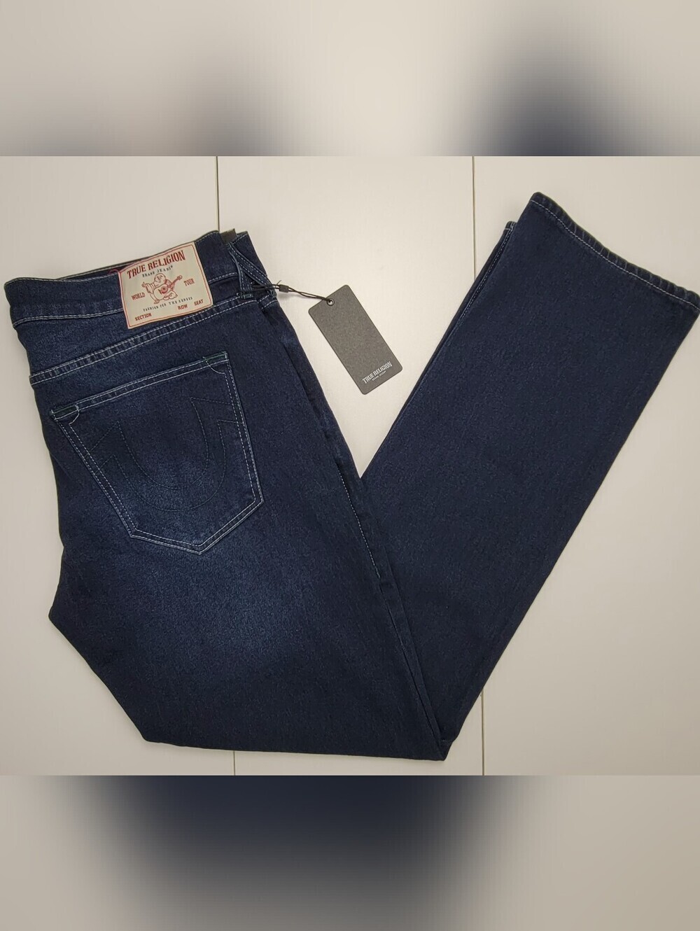 Ricky SN Straight Wintergreen True Religion Waist 36X34 Men's Jeans 700866 New